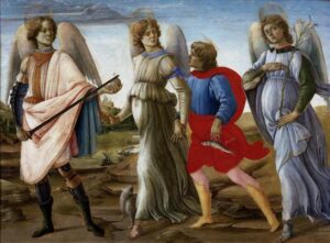 Filippino Lippi, Les trois archanges avec Tobie